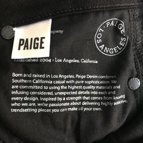 Anthro Paige Embroidered Jeans Emily Ultra Skinny - Picture 13 of 13